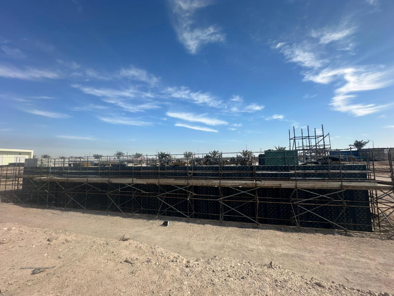 firefighting system water tank for Phase2 ROOHQ